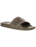 BOTY BOSS ARYEH_SLID_NPVLG DARK GREEN (50536835-302)