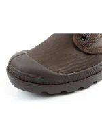 Pánská sportovní obuv Palladium Baggy Coated kotníkové tenisky fashion dark brown