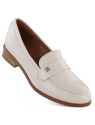 Dámské polobotky lords beige Potocki SZ12786