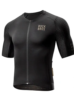 Rockbros YDDX011 Cyklistický dres Diamond s krátkým rukávem - velikost XXS - černý
