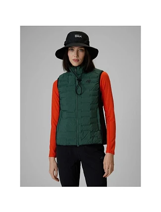 4F PRO dámské trekové tričko bez rukávů s výplní Primaloft Silver 4F 4FWSS26TVJAF348-43S 4F PRO dámské trekové tričko bez rukávů s výplní Primaloft Silver 4F 4FWSS26TVJAF348-43S