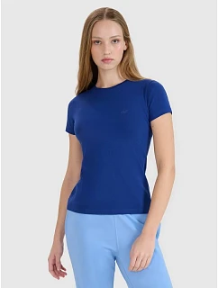 Dámské hladké tričko slim 4F 4FWMM00TTSHF2673-31S