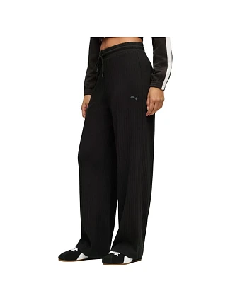 Puma dámské kalhoty HER Comfort High-Waist Wide Leg black 693284 01 dámské