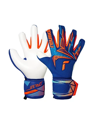 Reusch Attrakt Freegel Advance modro-oranžové brankářské rukavice 5670235 4129 Reusch Attrakt Freegel Advance modro-oranžové brankářské rukavice 5670235 4129