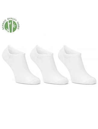 Dámské krátké bambusové ponožky bílé Filippo SD-SO02 Dámské krátké bambusové ponožky bílé Filippo SD-SO02