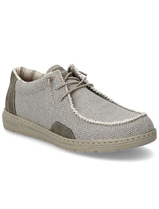 Šedé pánské šněrovací polobotky Rieker 08600-63