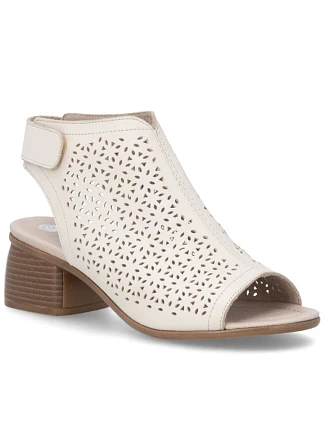 Remonte béžové Remonte dámské kožené sandály Rieker R8777-60 Remonte béžové Remonte dámské kožené sandály Rieker R8777-60