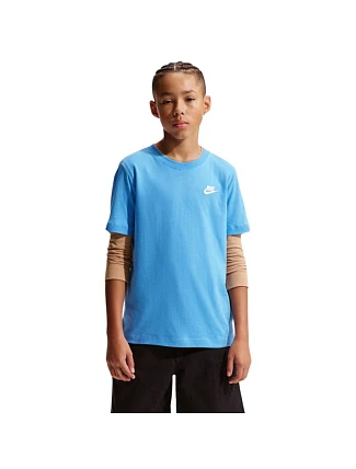 Dětské tričko Nike Sportswear světle modré FZ5177 412