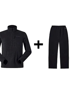 Mikina Berghaus Prism PT HZ velikost L Black + Berghaus HILLWALKER OVRTRS AM BLK/BLK velikost L