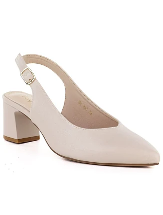 Dámské lodičky s páskem béžové Sergio Leone SK463