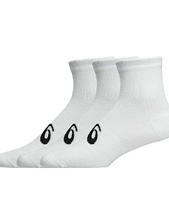 Asics Čtvrteční ponožky 3 páry bílé 3033C299 100