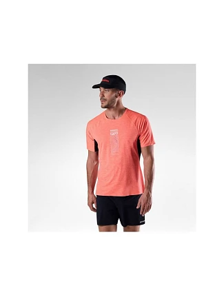 Rossignol Sapa Ultra Tee běžecké tričko - neonově červená velikost: l