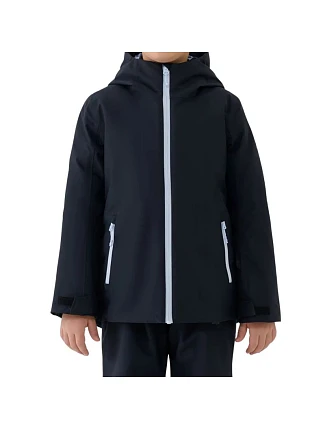 Dívčí lyžařská bunda 4F F0817 tmavě černá 4FJWAW25TTJAF0817 20S