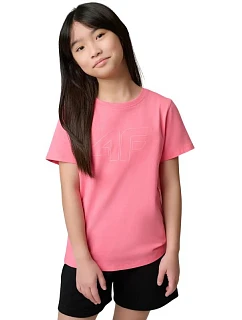 Dívčí tričko 4F F3004 růžové 4FJWSS26TTSHF3004 54S