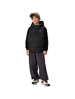 Chlapecká vesta 4F M313 tmavě černá 4FJWSS26TVJAM313 20S