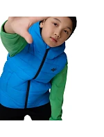 Chlapecká vesta 4F M313 modrá 4FJWSS26TVJAM313 33S