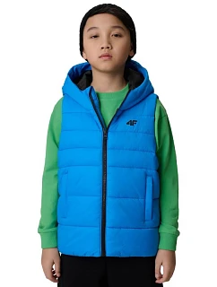 Chlapecká vesta 4F M313 modrá 4FJWSS26TVJAM313 33S