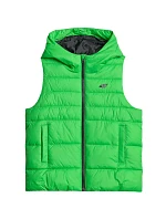 Chlapecká vesta 4F M313 zelená 4FJWSS26TVJAM313 41S