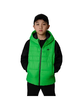 Chlapecká vesta 4F M313 zelená 4FJWSS26TVJAM313 41S