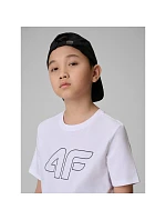 Chlapecké tričko s potiskem 4F 4FJRSS26TTSHM3599-10S