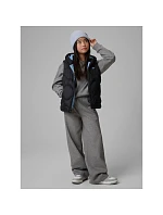 Dívčí bunda bez rukávů s kapucí 4F 4FJRSS26TVJAF355-20S dětská