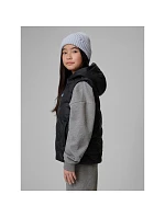 Dívčí bunda bez rukávů s kapucí 4F 4FJRSS26TVJAF355-20S dětská