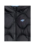 Dívčí bunda bez rukávů s kapucí 4F 4FJRSS26TVJAF355-20S dětská