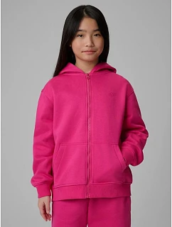 Dívčí mikina s kapucí 4F 4FJRSS26TSWSF2715-54S dětská