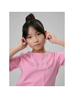 Dívčí tričko s potiskem 4F 4FJRSS26TTSHF3455-56S dětské