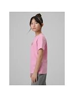 Dívčí tričko s potiskem 4F 4FJRSS26TTSHF3455-56S dětské