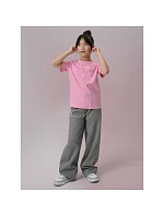 Dívčí tričko s potiskem 4F 4FJRSS26TTSHF3455-56S dětské