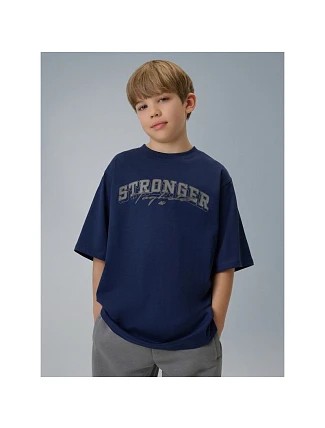 4F 4FJRSS26TTSHM3465-31S Dětské chlapecké tričko s volným potiskem