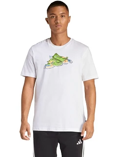 Pánské tričko adidas Novelty Mini T-shirt white JZ5037 pánské