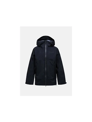 Bunda PEAK PERFORMANCE M Vislight Gore-Tex C-Knit Jacket, černá