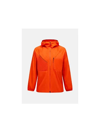 Bunda PEAK PERFORMANCE M Freelight Alpha Jacket, červená