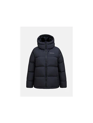 Bunda PEAK PERFORMANCE W Rivel Down Puffer Jacket, černá Bunda PEAK PERFORMANCE W Rivel Down Puffer Jacket, černá