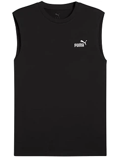 Pánské tričko Puma ESS No. 1 Logo Sleeveless Tee, černé, 682626 01