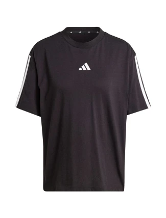 Dámské tričko adidas Essentials 3-Stripes Boyfriend, černé, JC5960 Dámské tričko adidas Essentials 3-Stripes Boyfriend, černé, JC5960