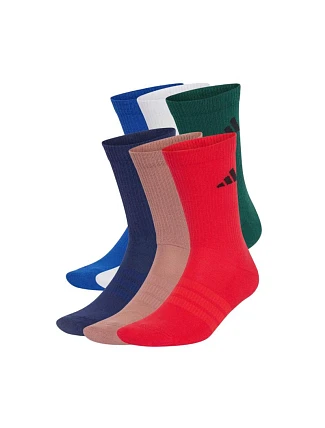 Ponožky adidas Cushioned Crew, 6 párů, barevné, KY1904 Ponožky adidas Cushioned Crew, 6 párů, barevné, KY1904