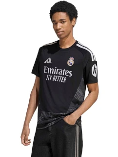 Pánské tričko adidas Real Madrid 26/27 Home Goalkeeper Jersey, černé, KC3988