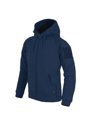 Mikina Urban Tactical Hoodie Lite (FullZip)® – modrá