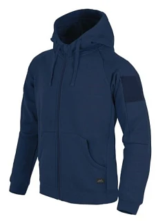 Mikina Urban Tactical Hoodie Lite (FullZip)® – modrá