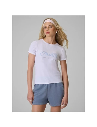 Dámské tričko slim s potiskem 4F 4FRAW26TTSHF4373-10S Dámské tričko slim s potiskem 4F 4FRAW26TTSHF4373-10S