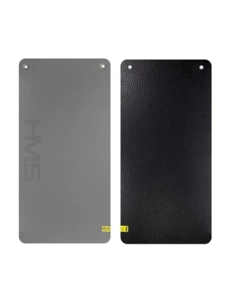 HMS Premium MFK02 Grey-Black - klubová fitness podložka s otvory