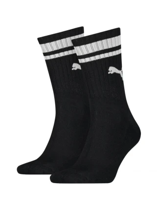 Puma Crew Heritage Stripes 2pak Unisex ponožky 907944 01