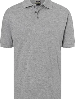 Daiber JN 70 Piqué polo 02.0070 grey heather