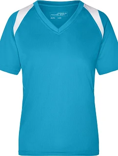 Daiber JN 396 Dámské běžecké tričko 02.0396 turquoise/white