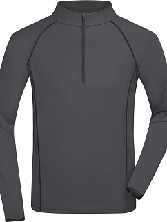 Daiber JN 498 Pánské funkční tričko s dlouhým rukávem 02.0498 titan/black