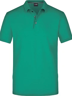 Daiber JN 708 Pánské pima piqué polo 02.0708 irish green