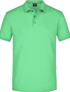 Daiber JN 710 Pánské elastické piqué polo 02.0710 lime green